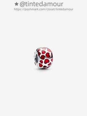 Pandora Hearts Round Clip Charm|Pendant